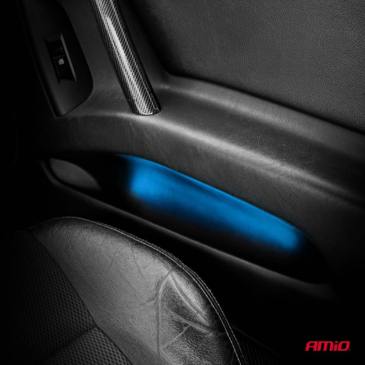 Lanksčios COB LED juostos 2x30 cm 12V, mėlyna