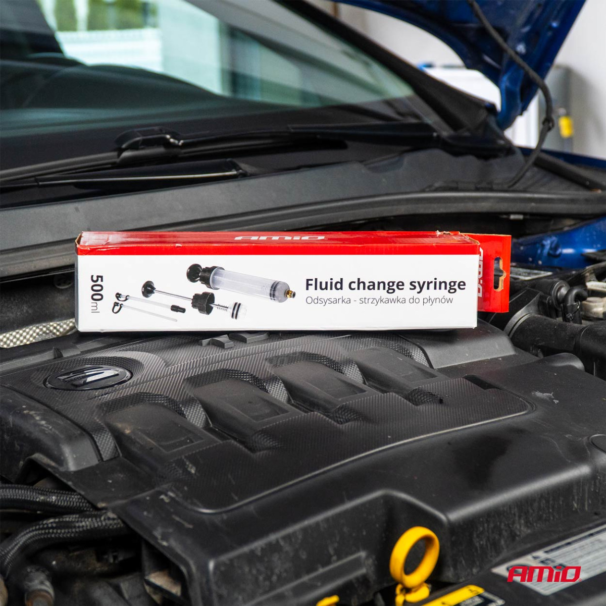 Skysčių švirkštas 500ml AMIO-04277