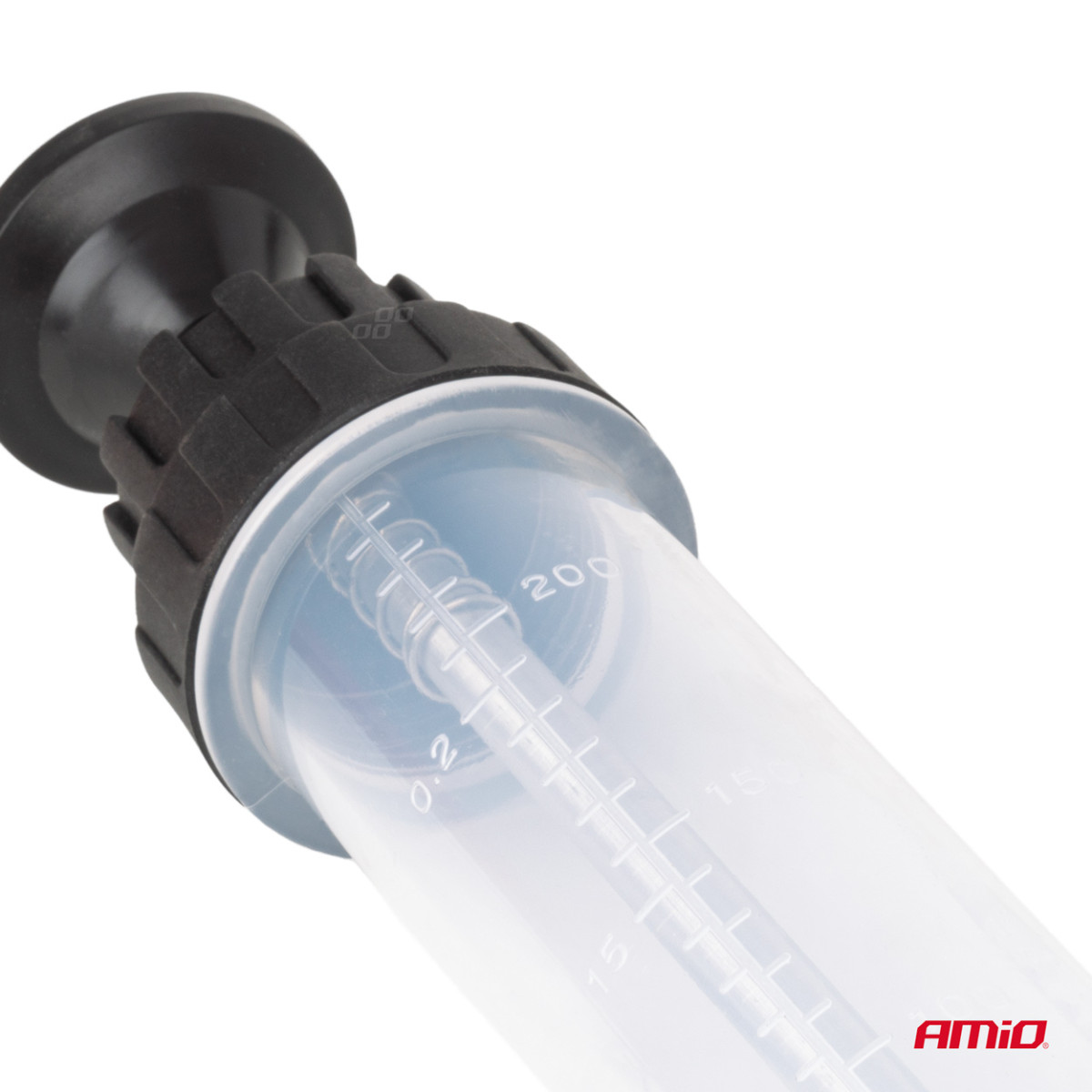 Skysčių ir alyvos ištraukimo švirkštas 200 ml AMIO-03156