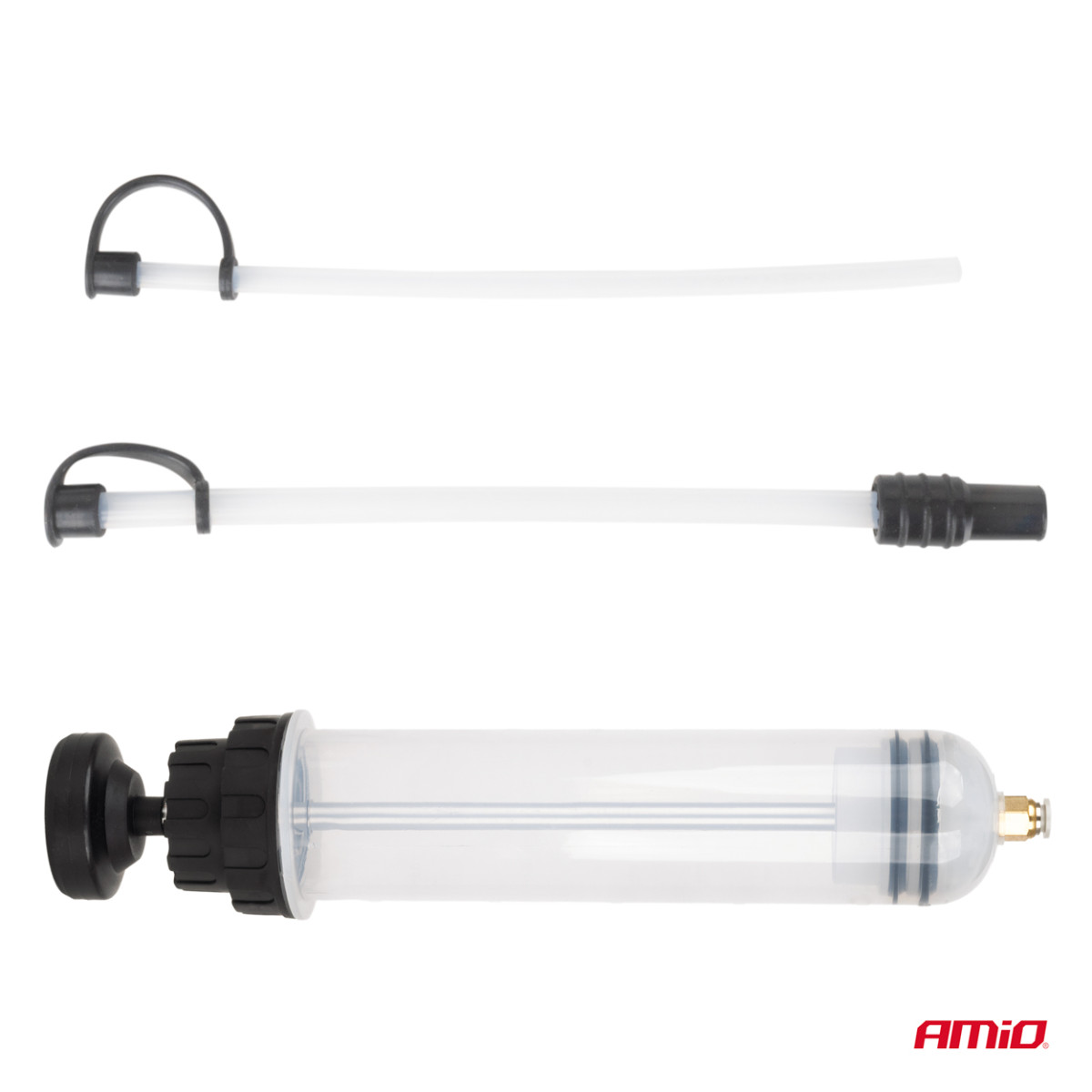 Skysčių ir alyvos ištraukimo švirkštas 200 ml AMIO-03156