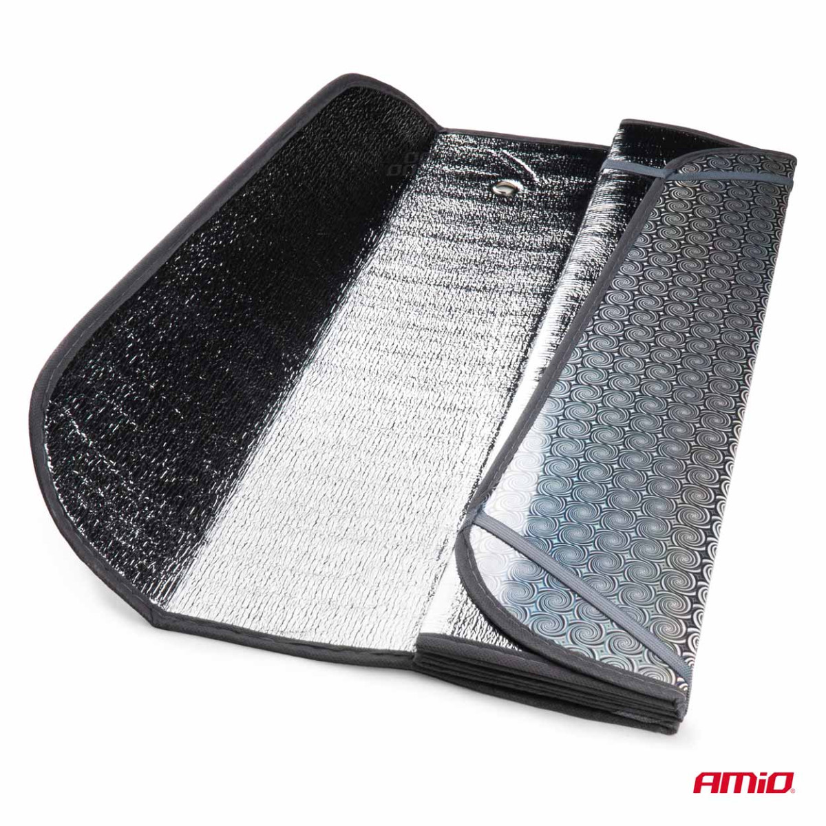 Sulankstoma saulės uždanga automobiliui 150x80 cm AMIO-04375