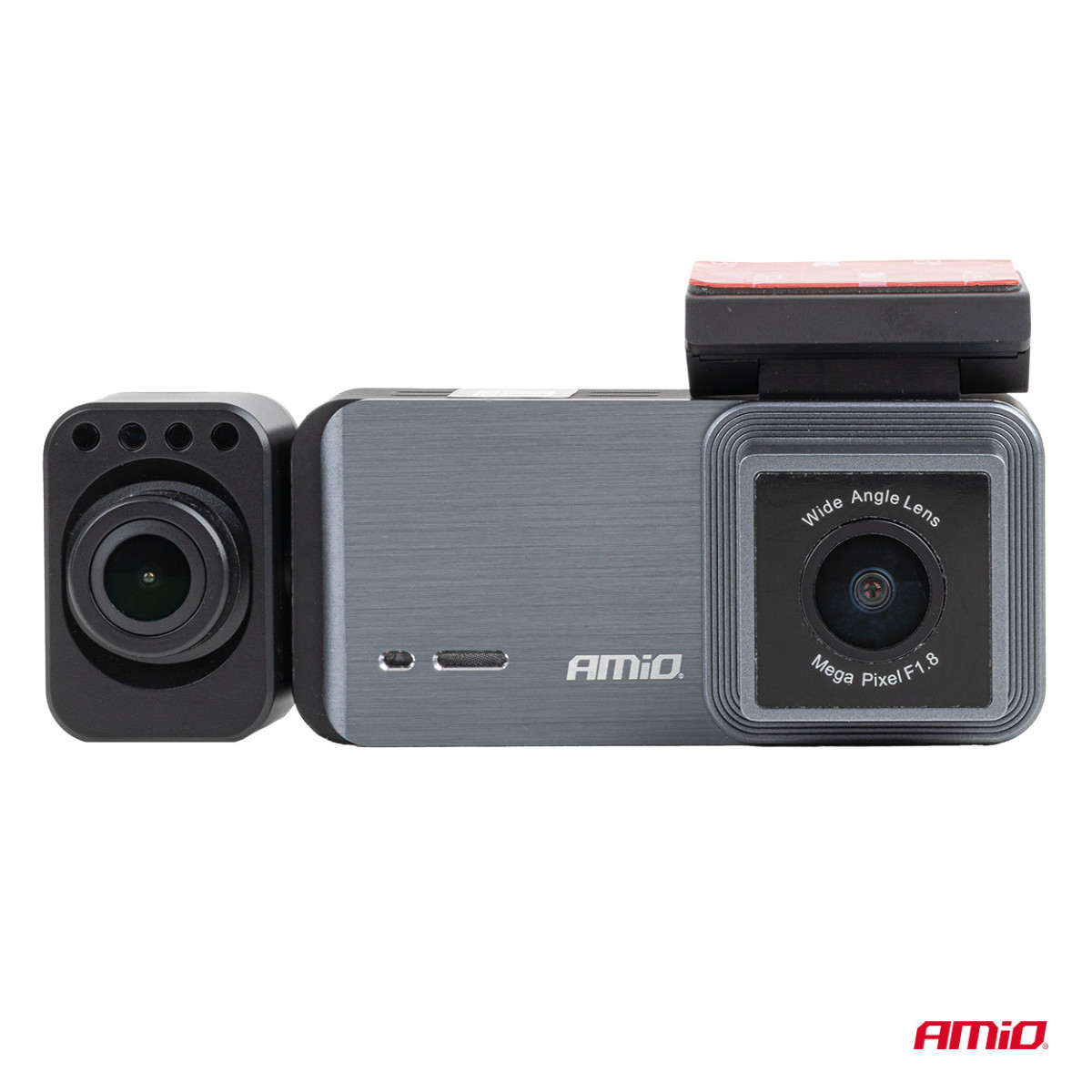 Automobilinis vaizdo registratorius 4K + 1K + 2K WLAN Wi-Fi UHD 512 GB AMIO-04802.