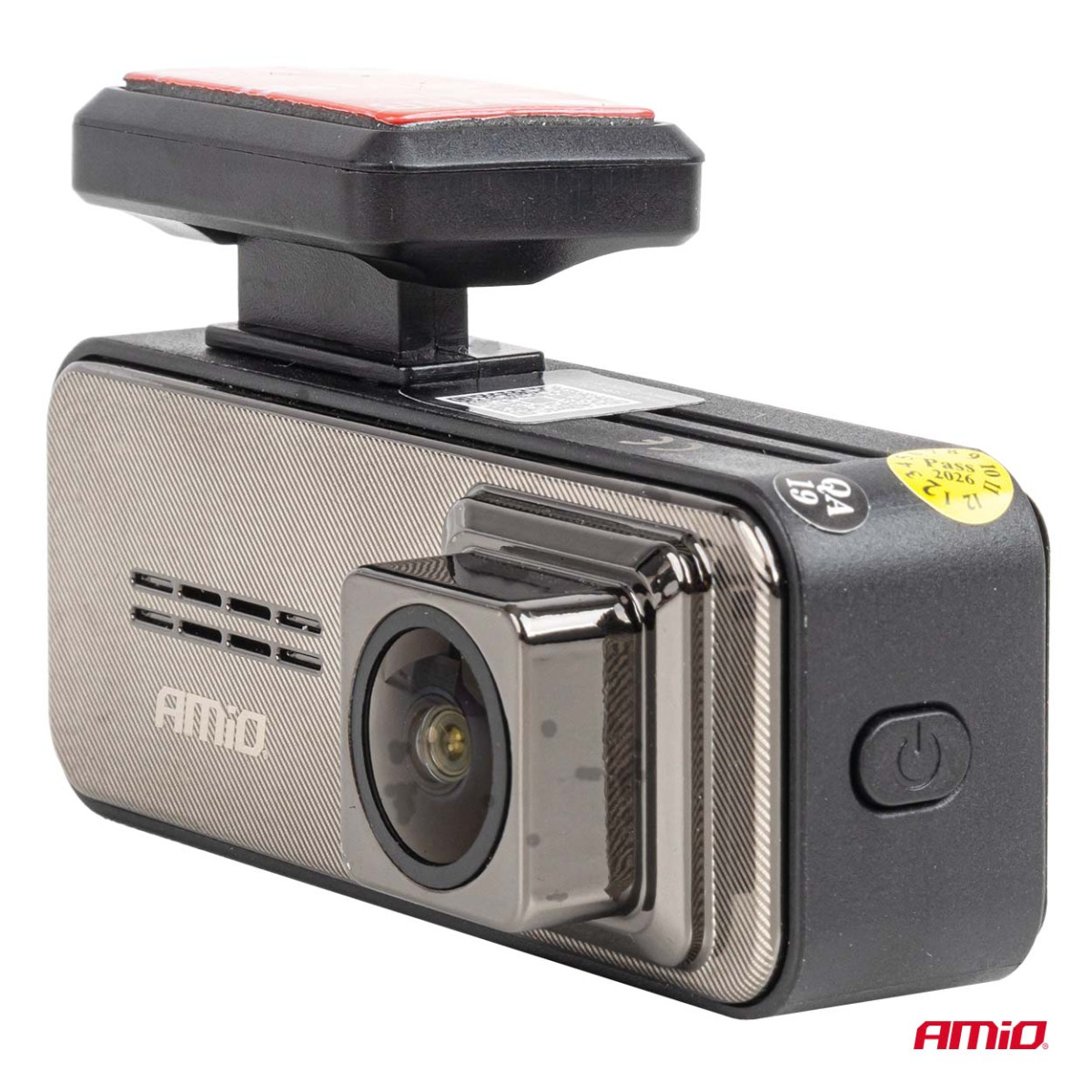 Automobilinis vaizdo registratorius 4K + 2K WLAN Wi-Fi UHD 512 GB AMIO-04801