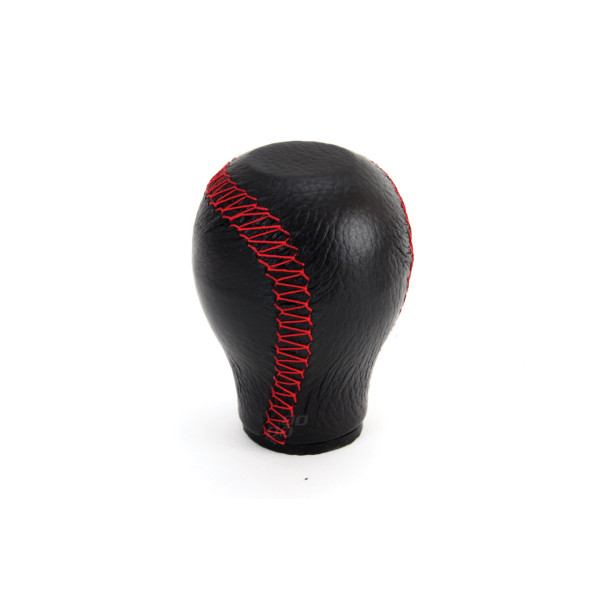 Perjungimo svirties rankenėlė, oda, raudonas siūlas