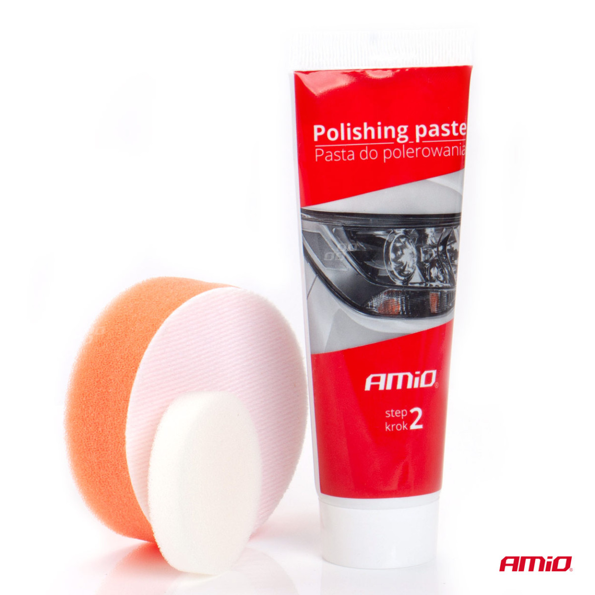 Žibintų atnaujinimo rinkinys, rankinis poliravimas AMIO-02892