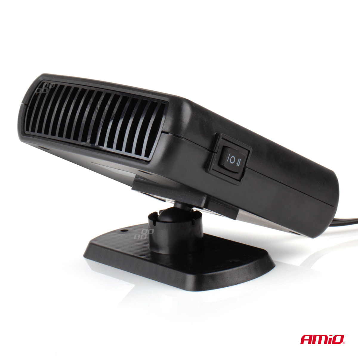 Automobilinis šildytuvas su ventiliatoriumi 12V 150W AMIO-02896