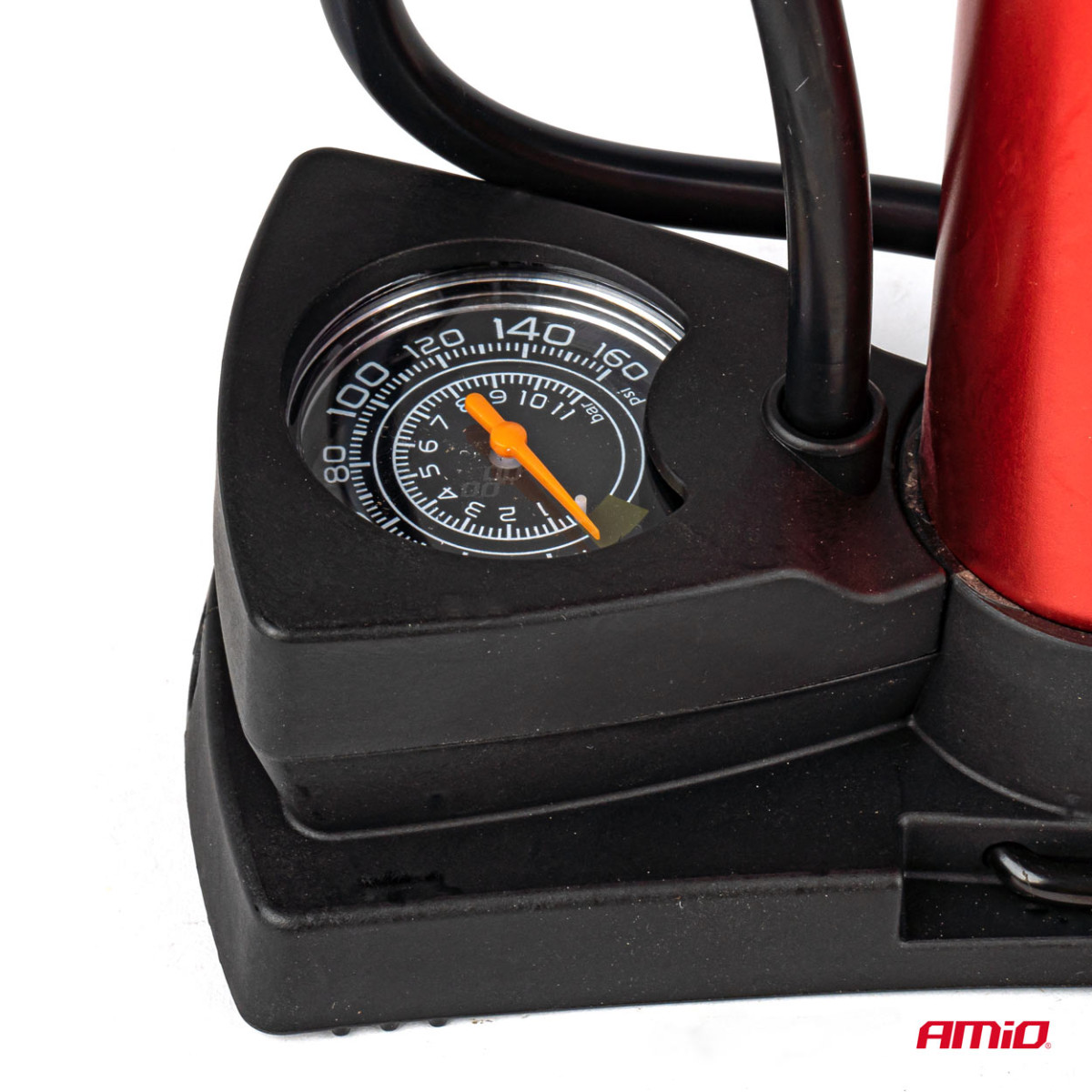 Mini kojinė pompa su manometru PU03, AMIO-02147 