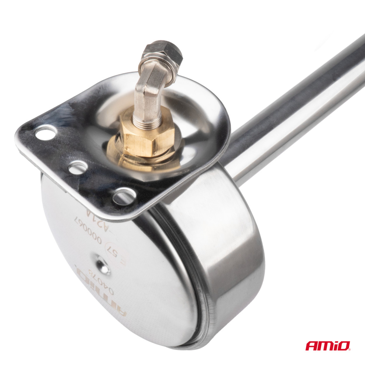 Garso signalas – chromuotas, 620 mm, 115 dB, 12/24V, LowTone, AMIO-04078