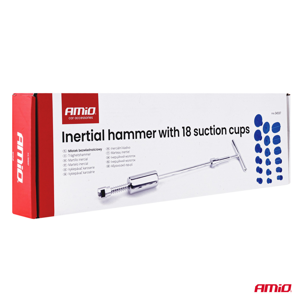 Inercinis kūjis su 18 antgalių PDR AMIO-04597