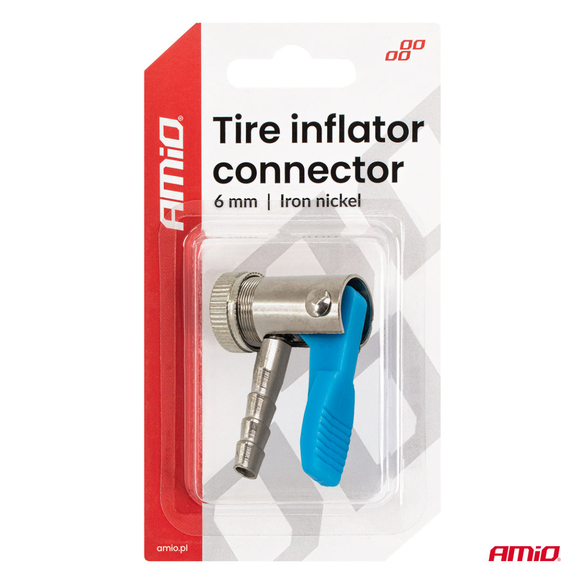 Kompresoriaus adapteris 6 mm AMIO-04497