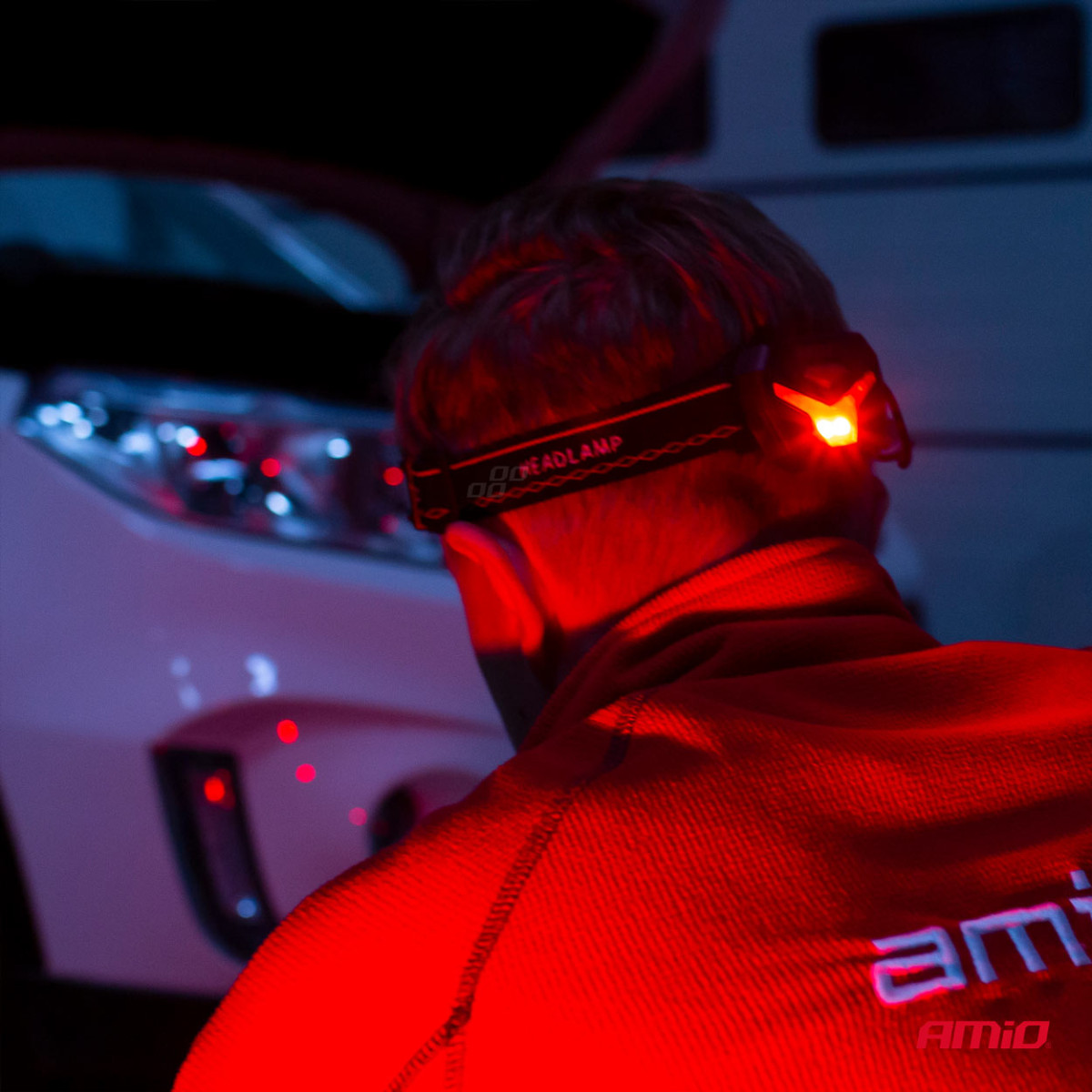 LED Žibintuvėlis ant galvos LH04