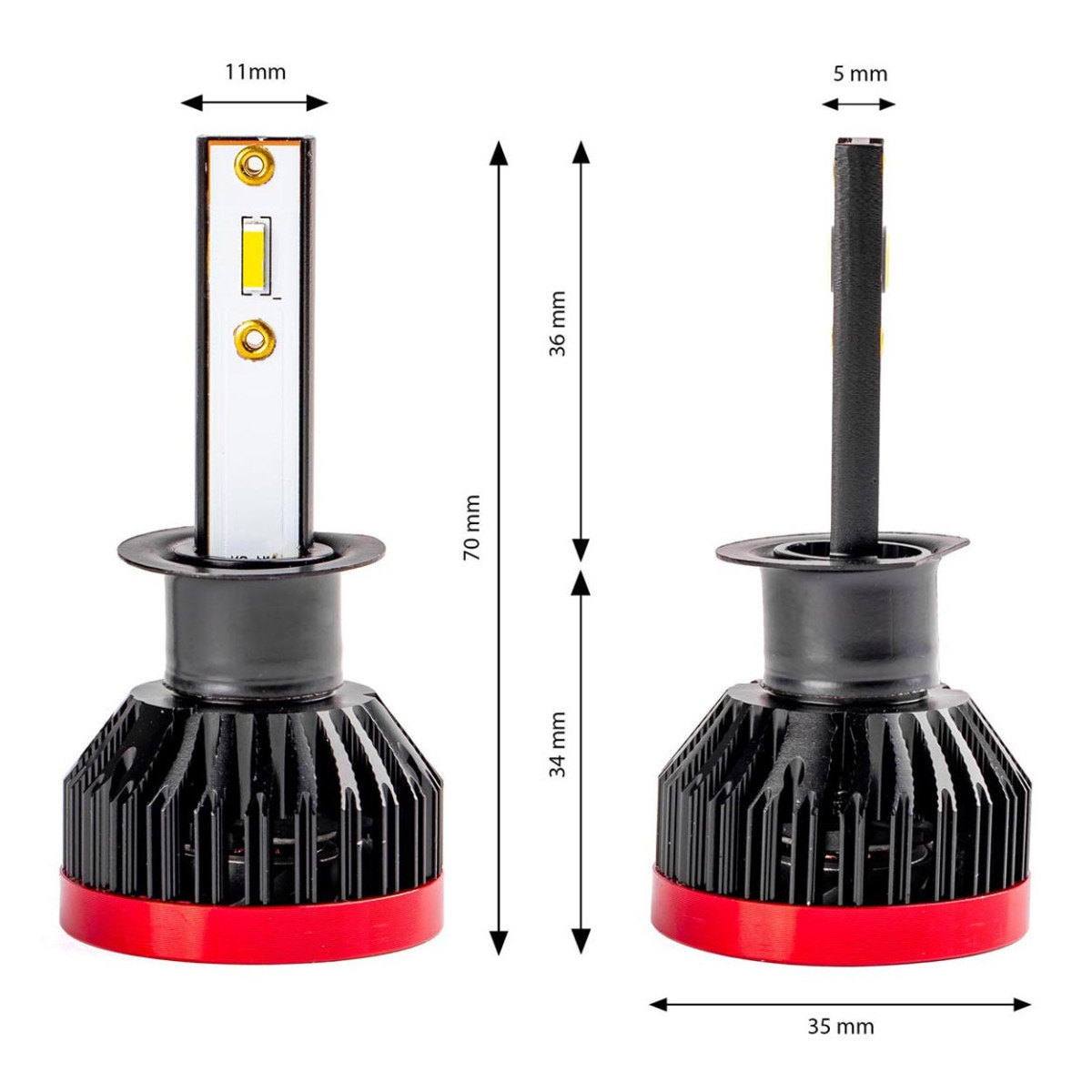 LED žibintų lemputės BF Series H1 AMiO-02240