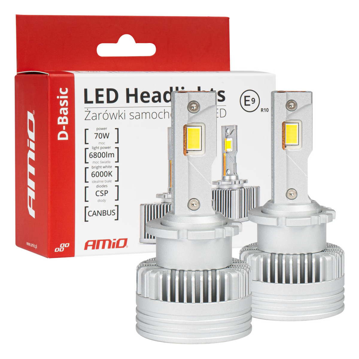 LED žibintų lemputės D-Basic Series D2S/D2R AMiO-03627