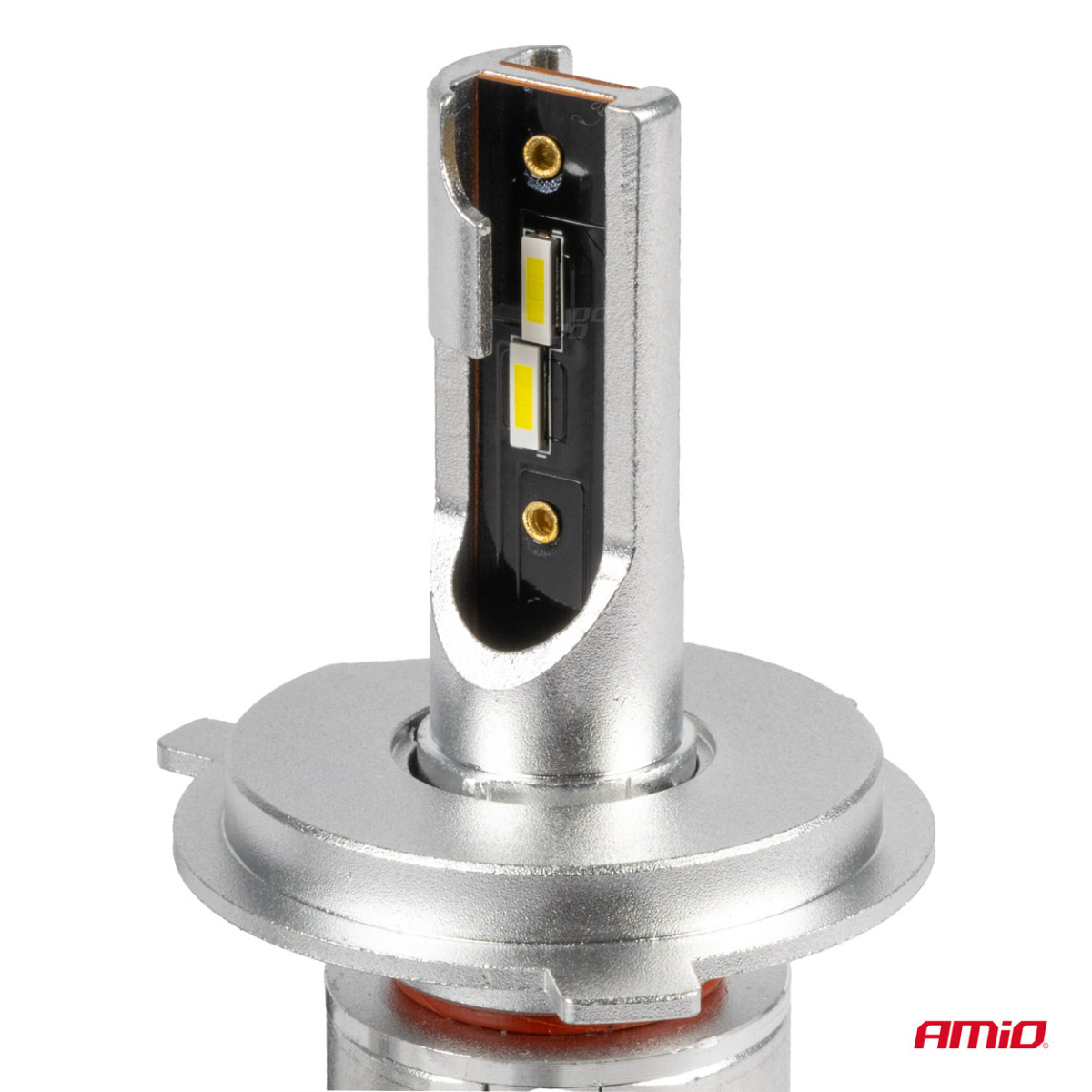 LED žibintų lemputės FLEX+ Series H4/H19 canbus 6000K 12-24V AMIO-03657