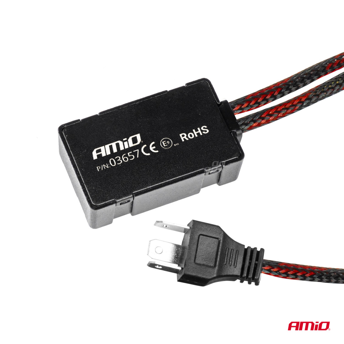 LED žibintų lemputės FLEX+ Series H4/H19 canbus 6000K 12-24V AMIO-03657