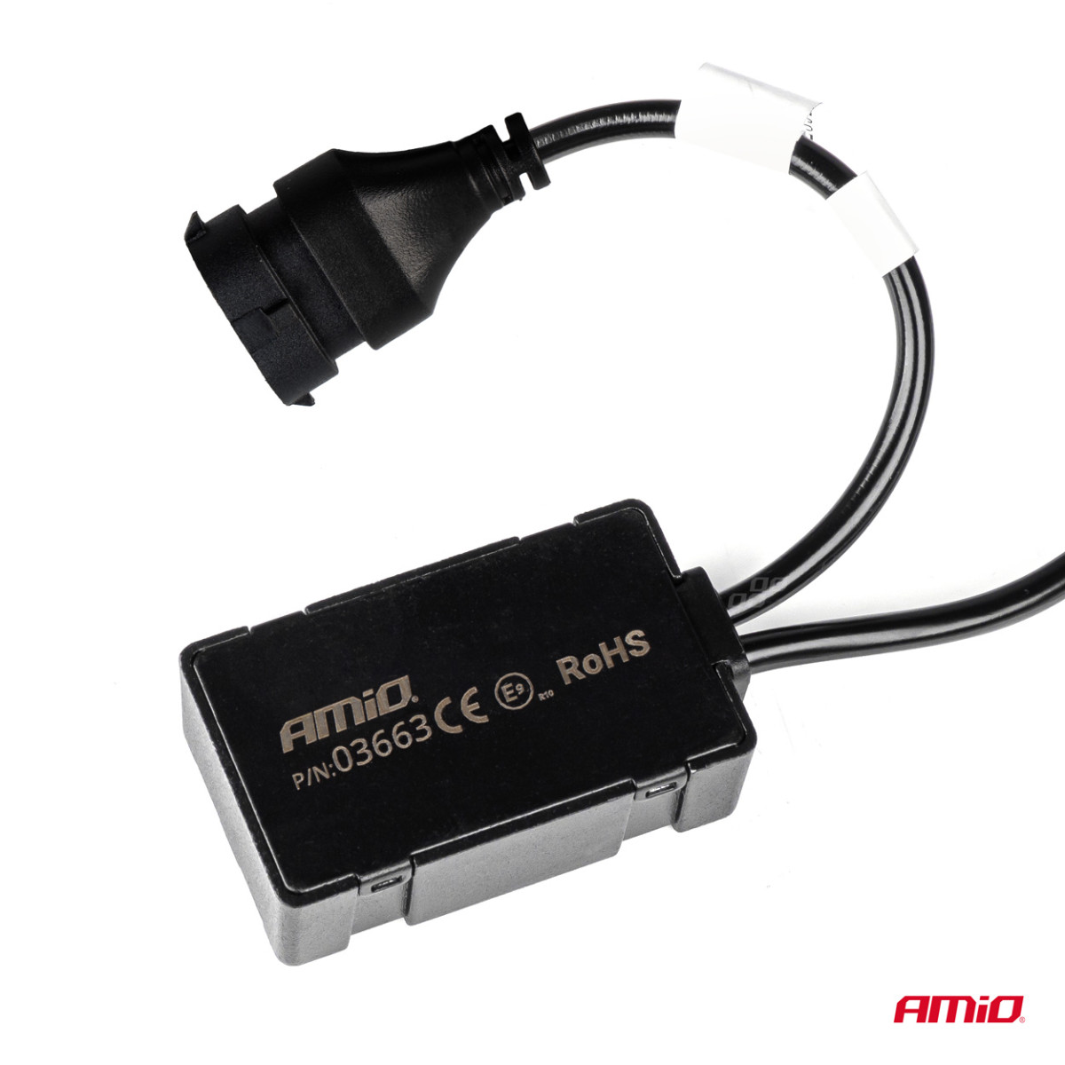 LED žibintų lemputės FLEX+ Series H8 H9 H11 H16 canbus 6000K 12-24V AMIO-03663