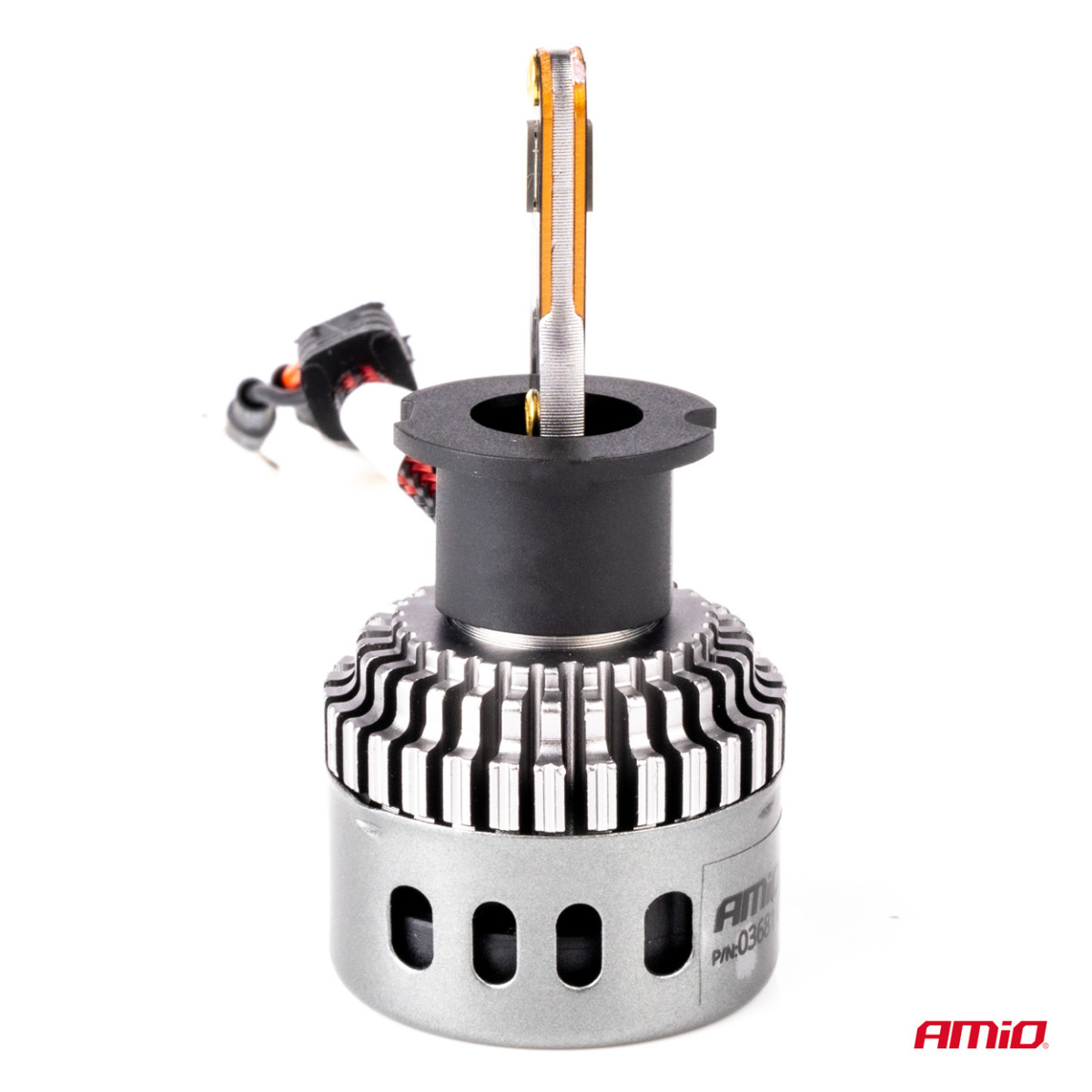 LED žibintų lemputės K3 Series H3 12V 6000K canbus AMIO-03681