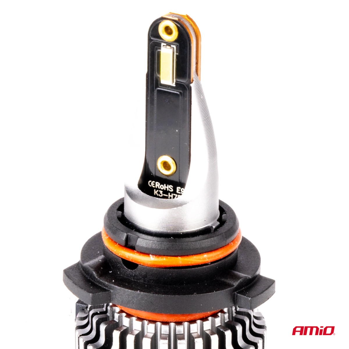 LED žibintų lemputės K3 Series HB3/HIR1 9011/H10 12V 6000K canbus AMIO-03687