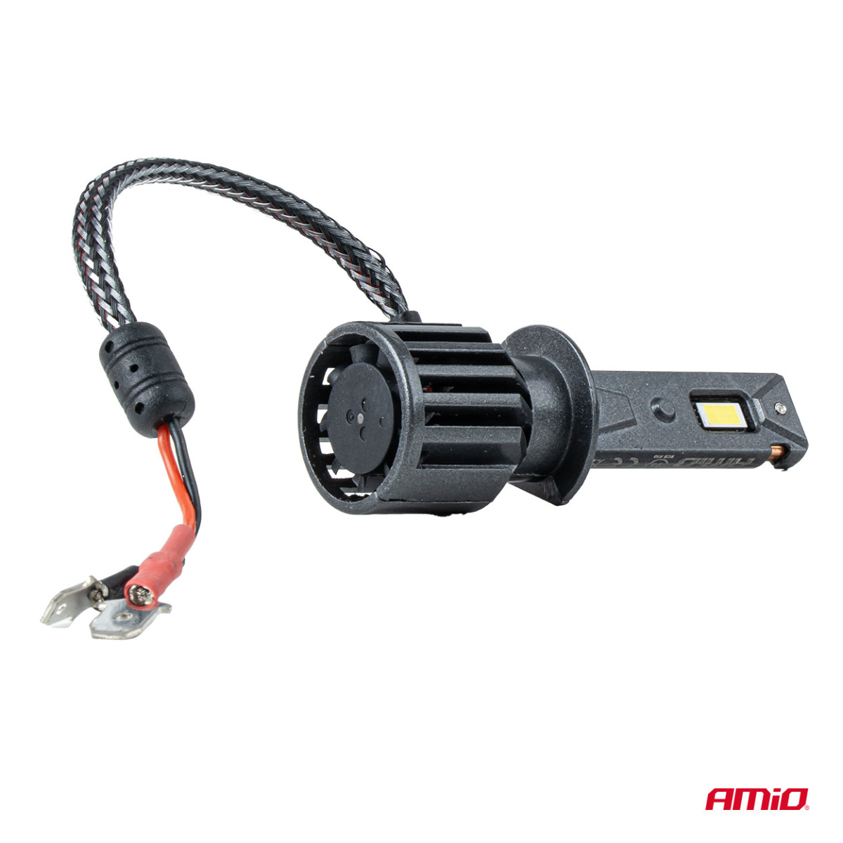 LED žibintų lemputės F25 SILVER FULL CANBUS H1 54W 12V 24V AMIO-04701