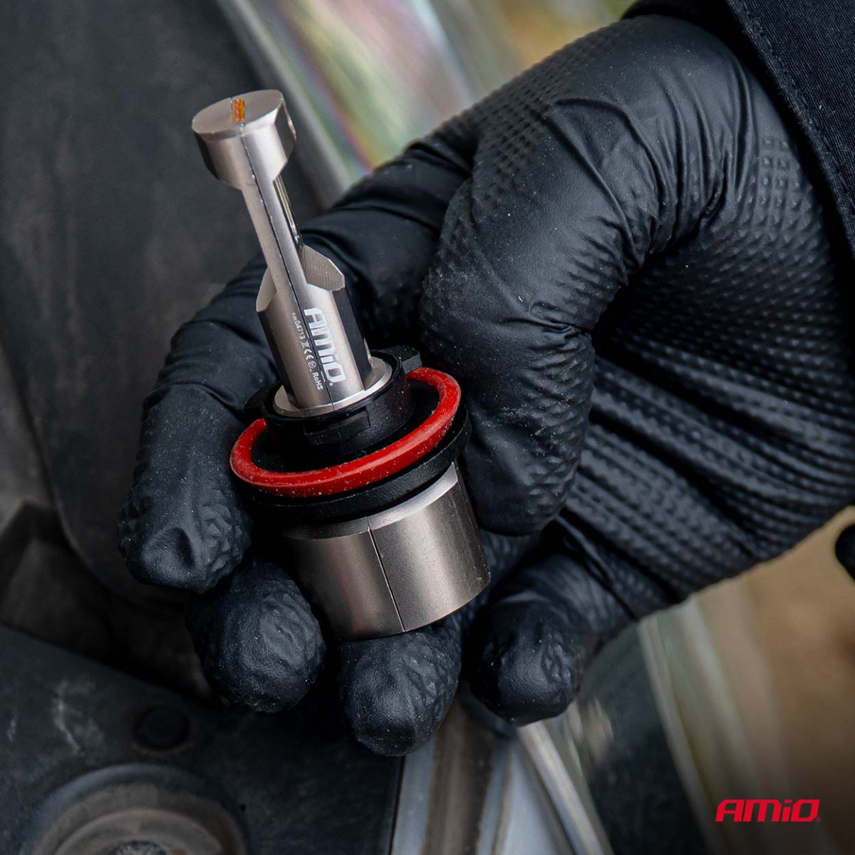 LED žibintų lemputės Series H25 CANBUS H8 H9 H11 H16 12V 31W, AMIO-04713