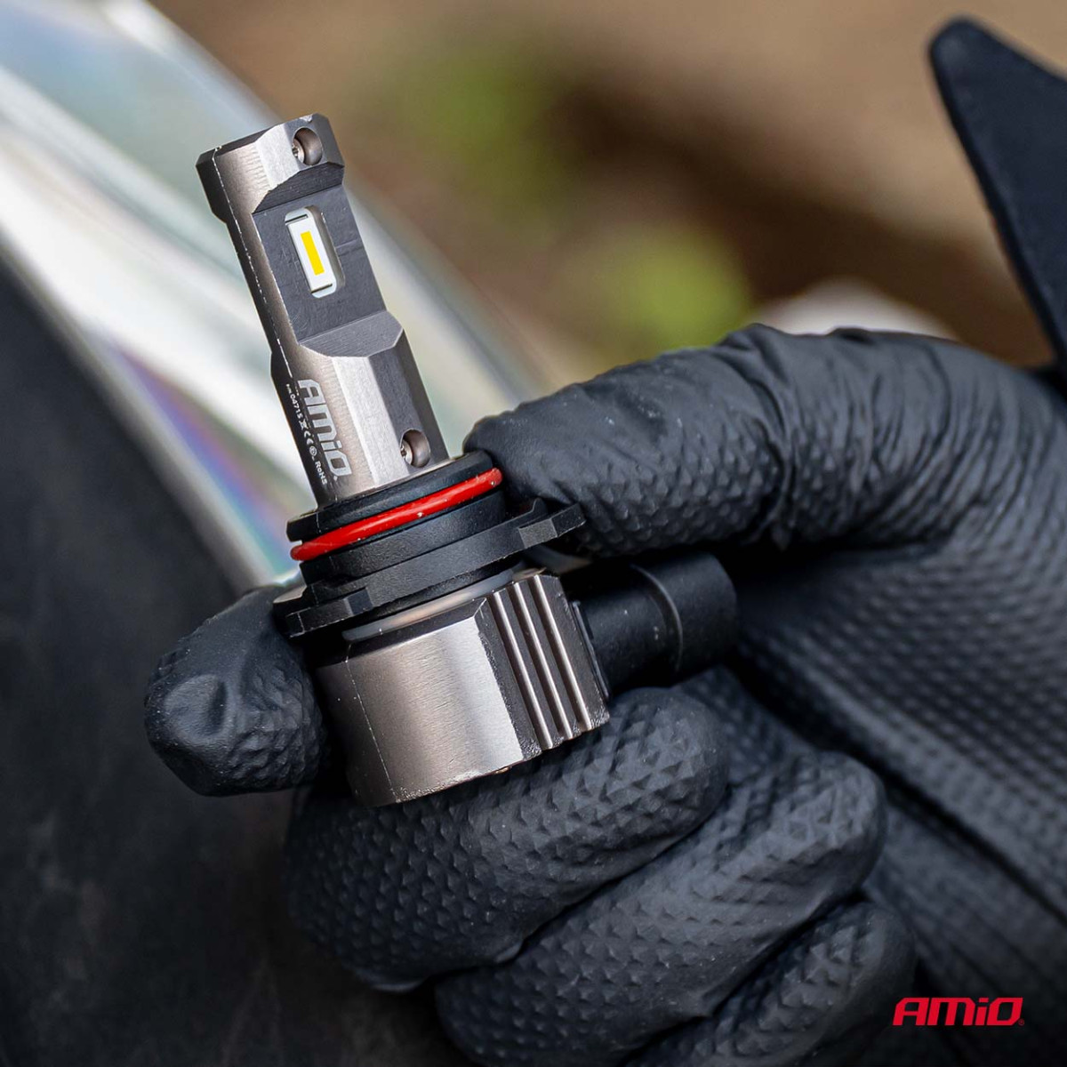 LED žibintų lemputės Series H25 CANBUS HB4 9006 12V 31W, AMIO-04715