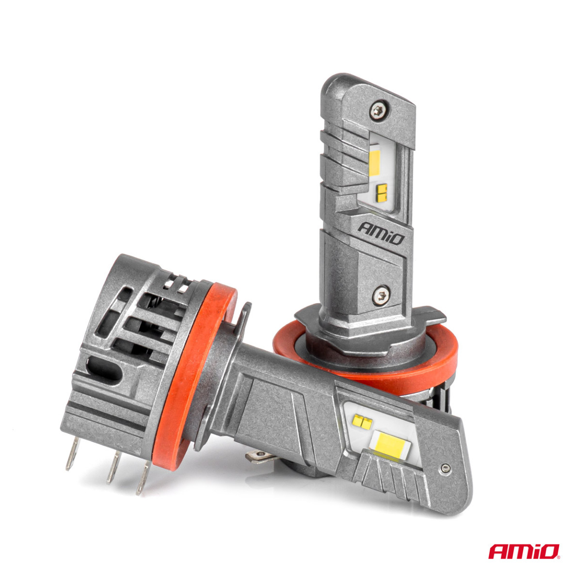 LED žibintų lemputės X5-series WINGER H15 49W 6000K CANBUS, AMIO-04685