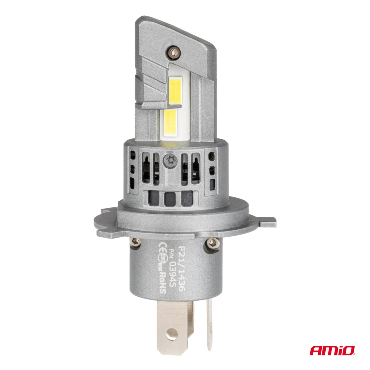 LED žibintų lemputės X5-series WINGER H4 6000K max 50W AMIO-03945