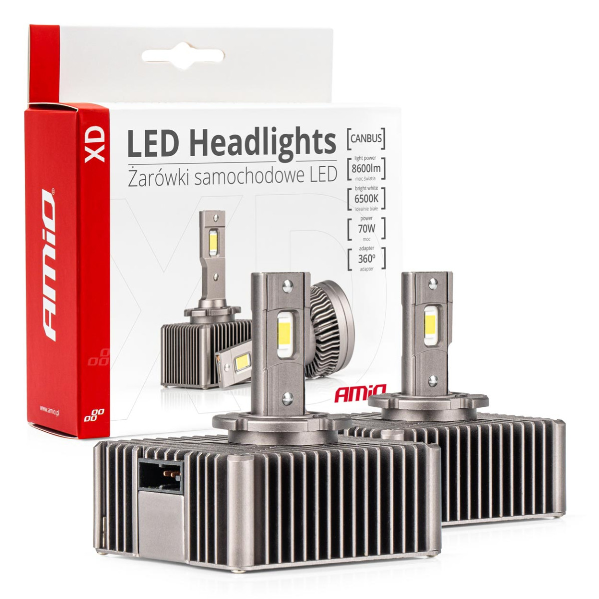 LED žibintų lemputės XD Series D5S AMiO-03314