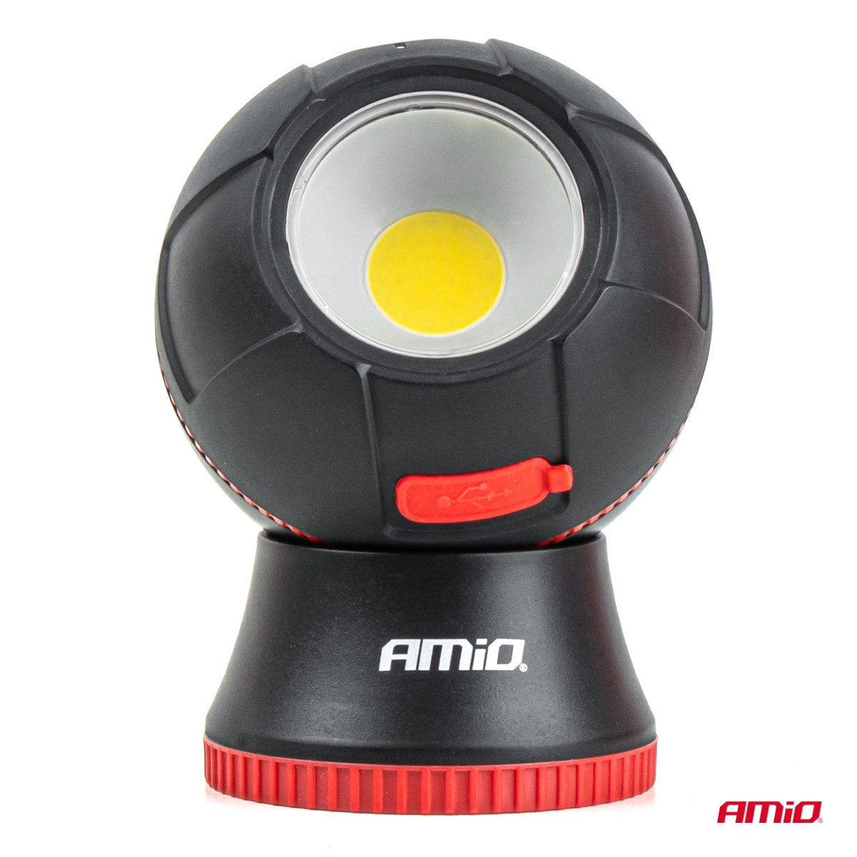 Nuimamas rutulio formos LED darbinis šviestuvas COB 4 W, 2200 mAh, AMIO-04939