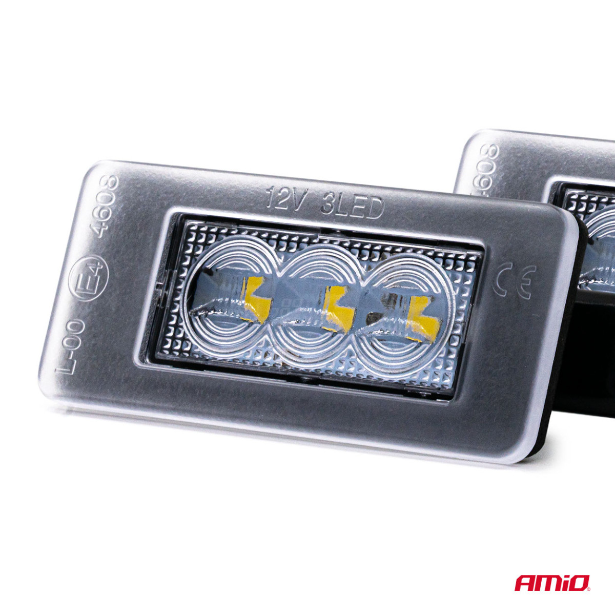 LED numerio ženklo apšvietimas Smoked CLP13 HP Citroen, Peugeot