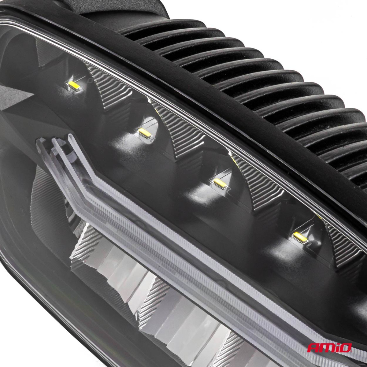 LED tolimųjų šviesų žibintas su pozicinių šviesų funkcija 109W 12V/24V