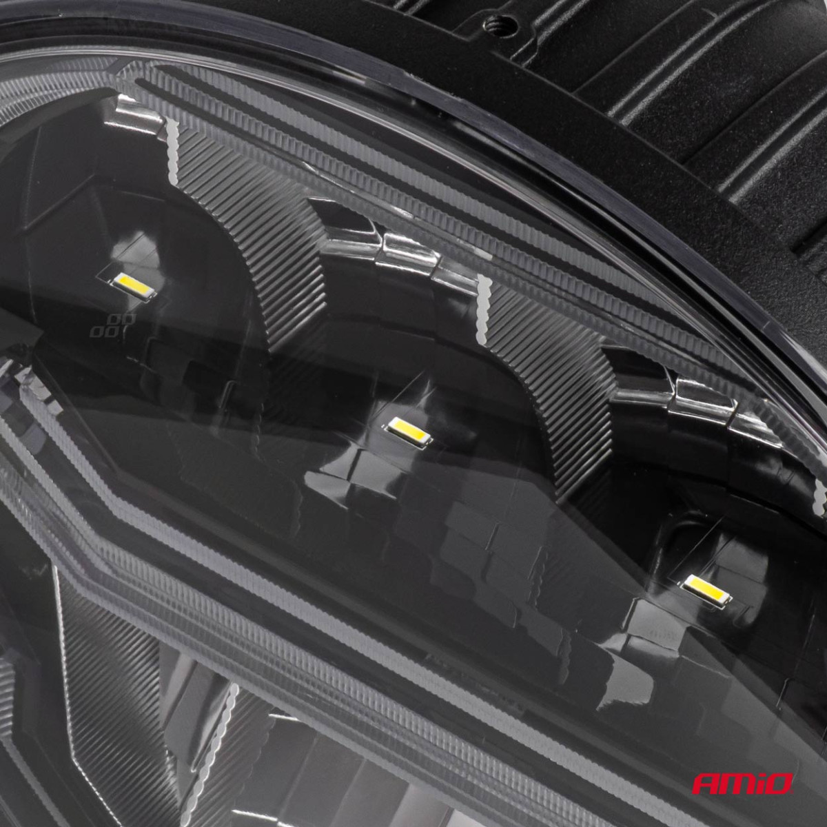 LED tolimųjų šviesų žibintas su pozicinių šviesų funkcija 112W 12V 24V