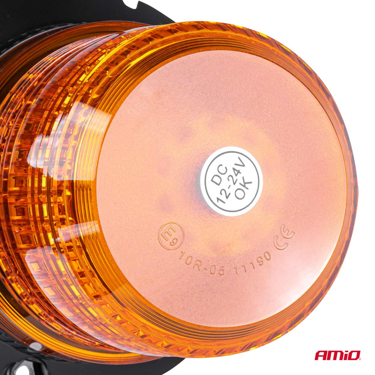 LED įspėjamoji lempa R10 12V 24V W14M AMIO-01503