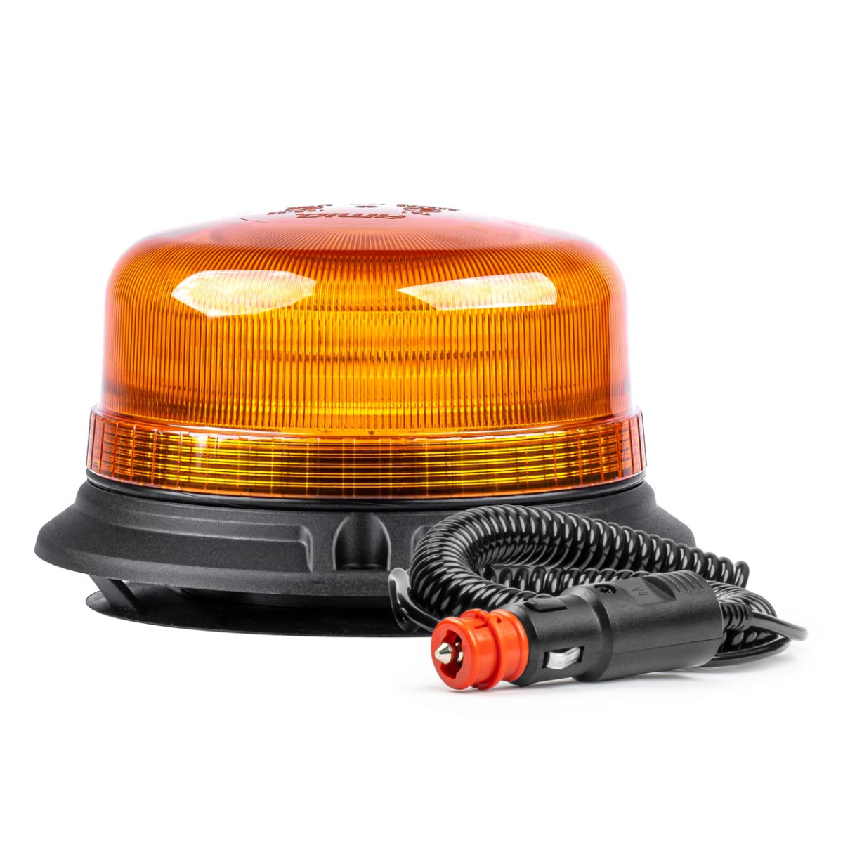 LED įspėjamoji lempa W03M magnetinė R65 R10 36LED 12/24V IP56 AMIO-02295