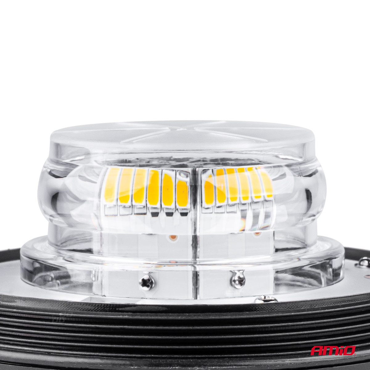 LED įspėjamoji lempa W03M magnetinė R65 R10 36LED 12/24V IP56 AMIO-02295
