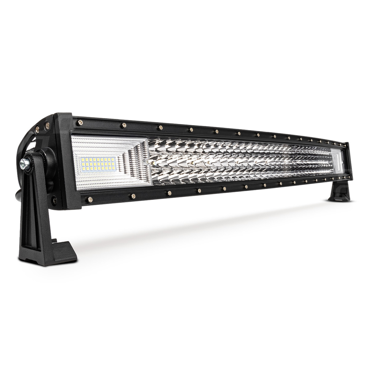LED panelinė darbo lempa SLIM, lenkta, 80 cm, 9-36V, AWL45