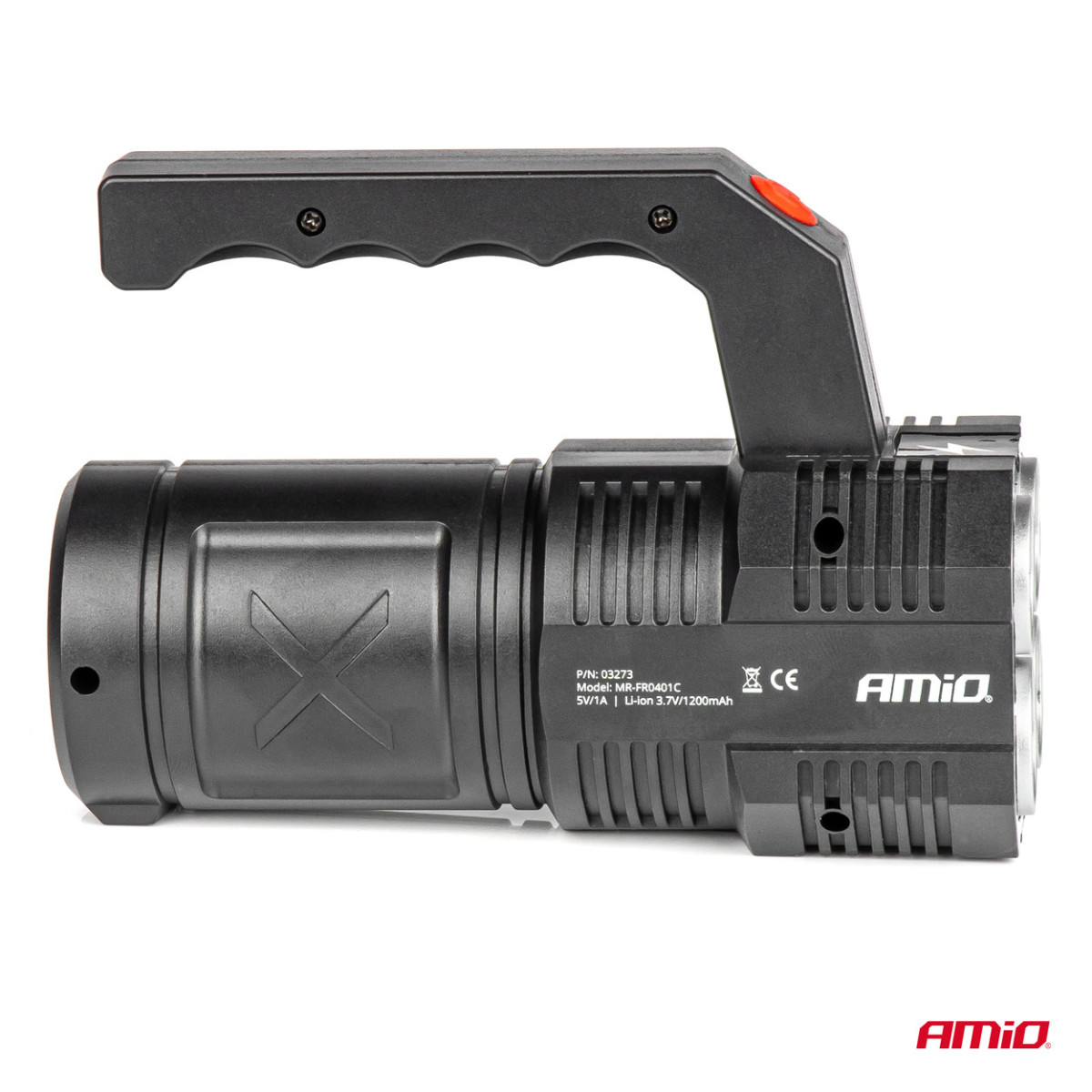 LED darbo žibintas 4LED + COB 1200mAh