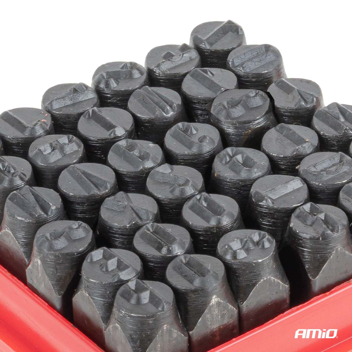 Raidžių ir skaičių žymeklių rinkinys, 6 mm, 36 vnt., AMIO-04935
