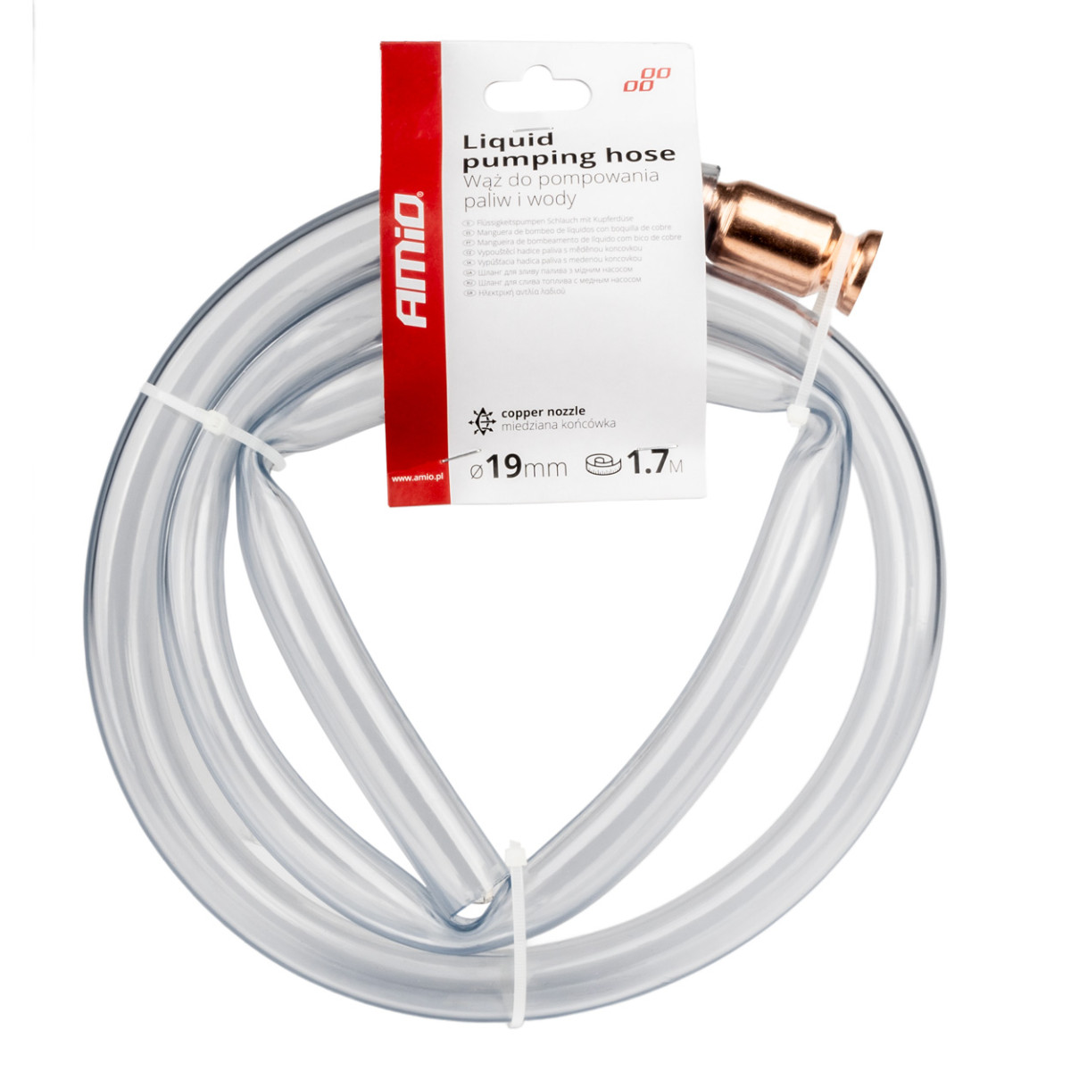 Žarna skysčių siurbimui AMIO-04280