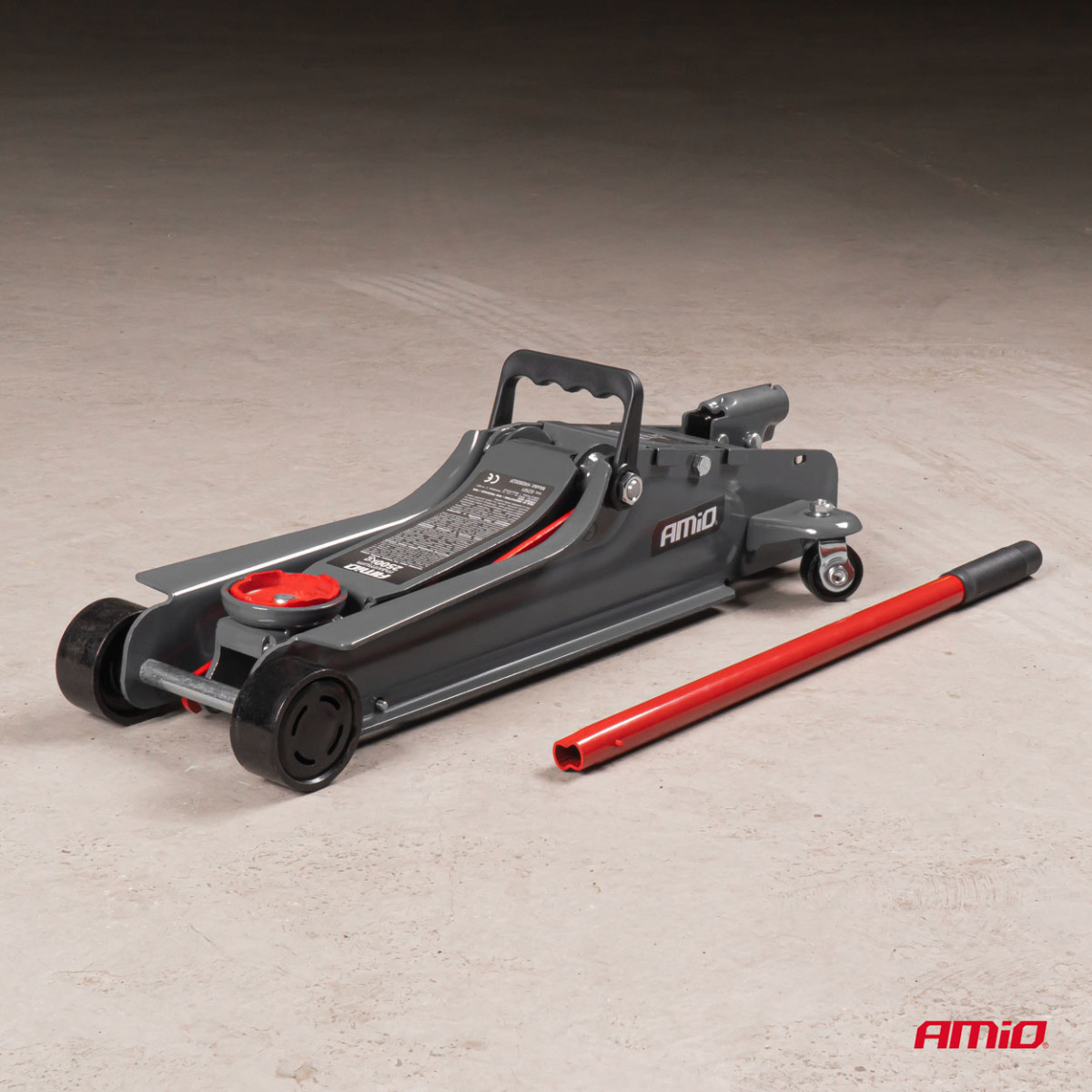 Žemo profilio hidraulinis keltuvas 2500 kg CE AMIO-02501