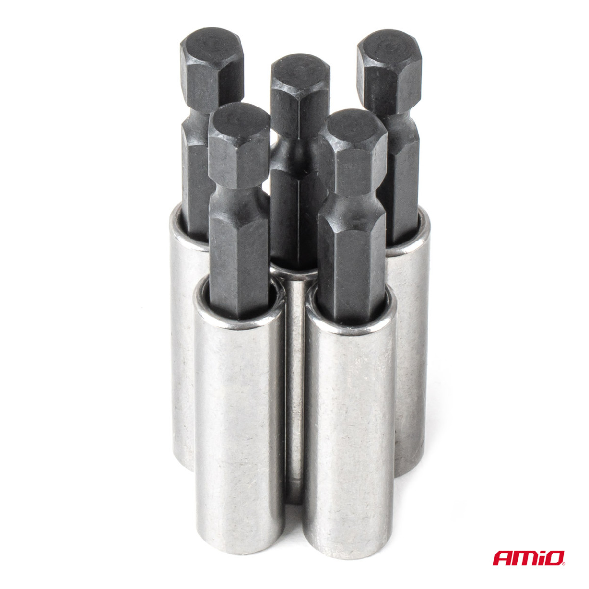Magnetinių antgalių laikiklių rinkinys, 5 vnt. AMIO-04783