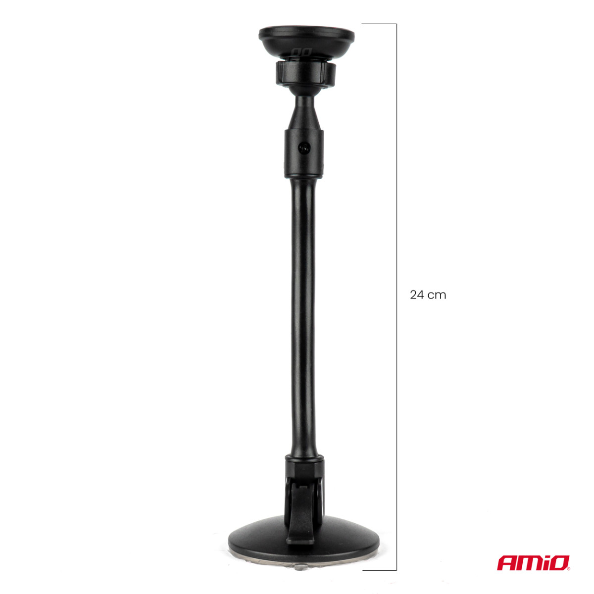 Lankstus magnetinis laikiklis automobiliui ant priekinio stiklo AMiO-04143