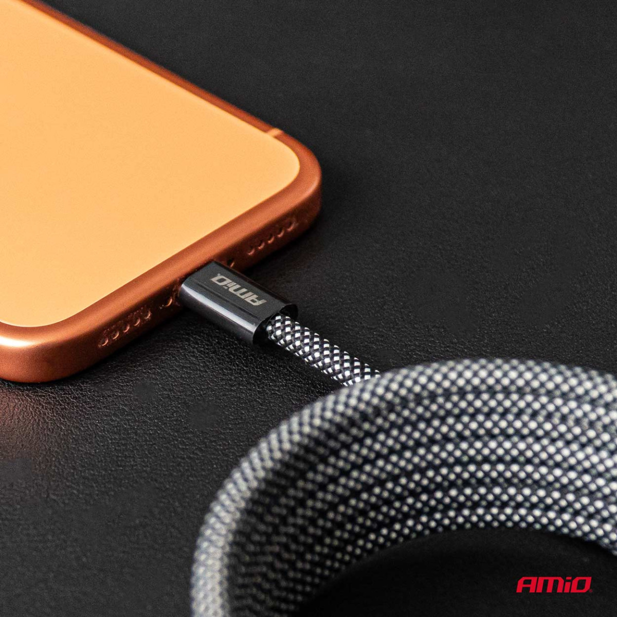 Magnetinis USB-C – USB-C kabelis 60W 100 cm AMIO-04840