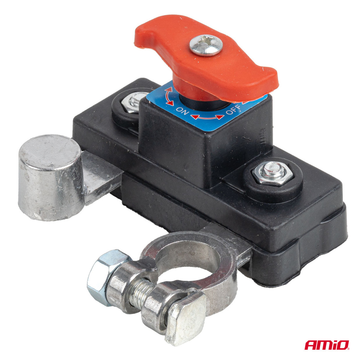 Pagrindinis akumuliatoriaus jungiklis 12/24V 250A AMIO-04831