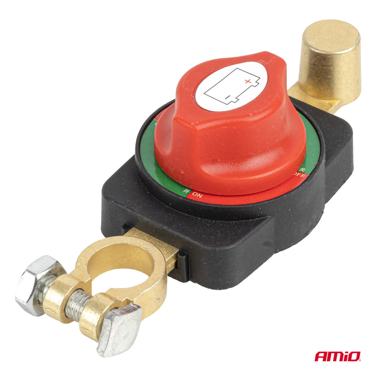 Pagrindinis akumuliatoriaus jungiklis 12–48V 275A AMIO-04830