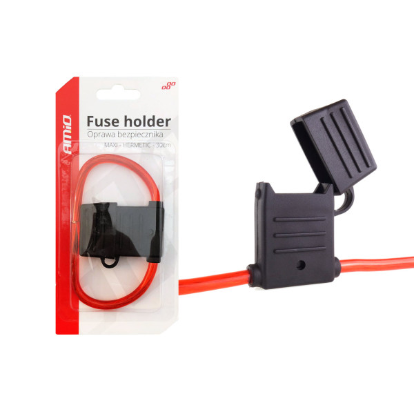 MAXI saugiklio laikiklis su 30 cm kabeliu AMIO-02338