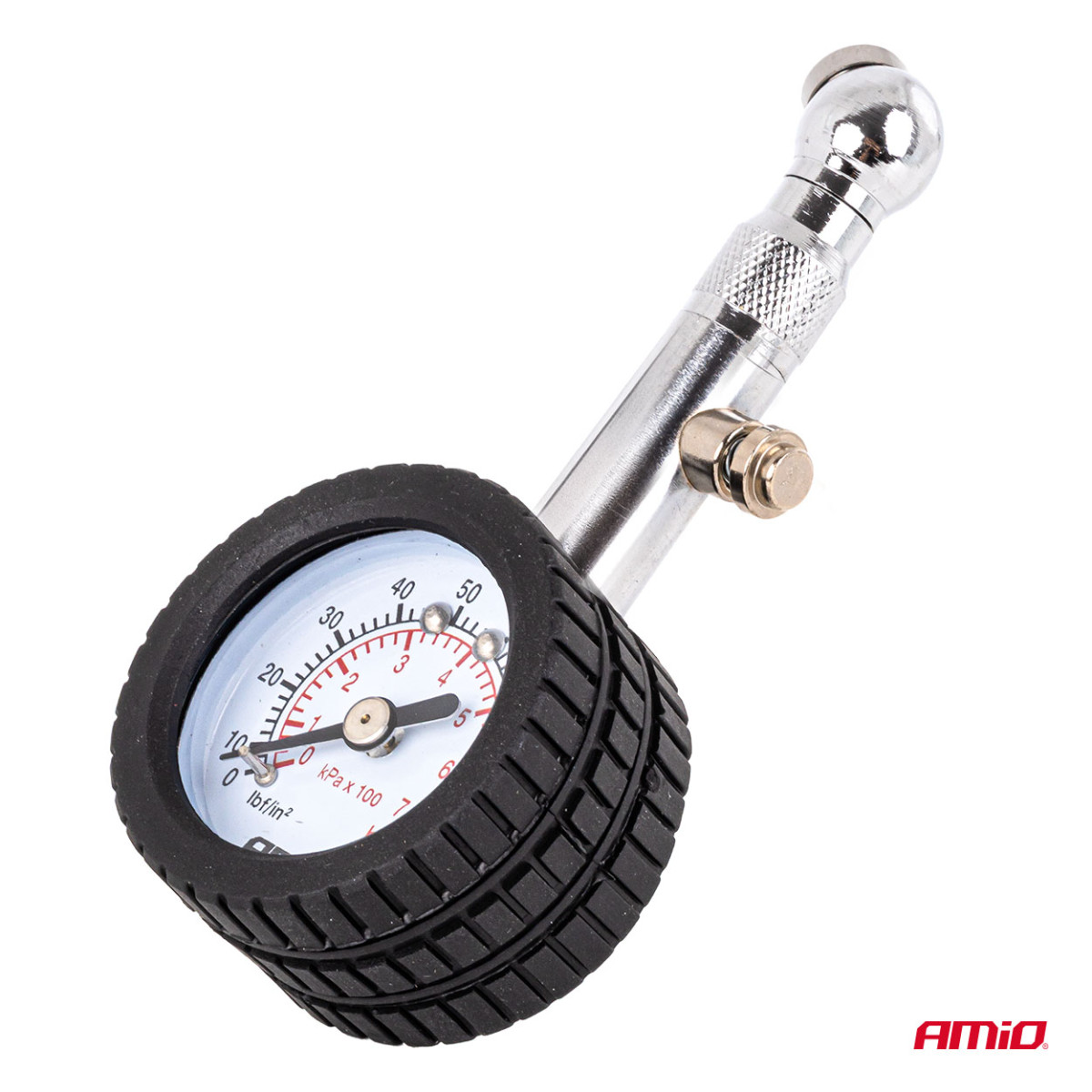Mechaninis manometras su sukama galvute ir išleidimo vožtuvu 7 bar AMIO-04469