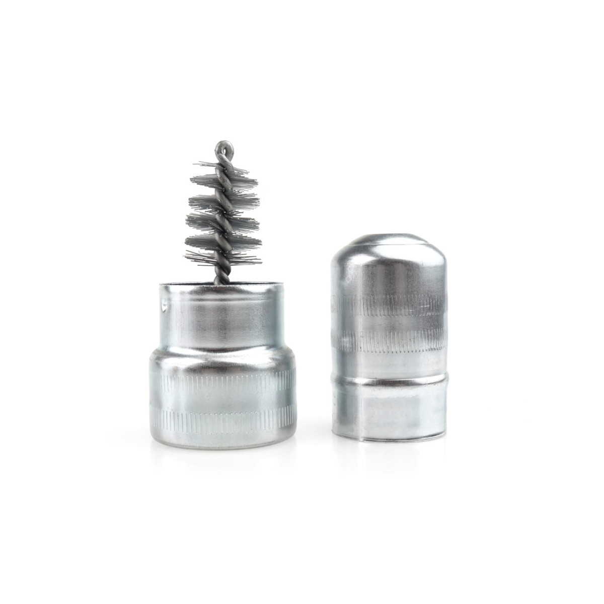 Metalinis šepetėlis akumuliatoriaus gnybtams valyti AMIO-02008