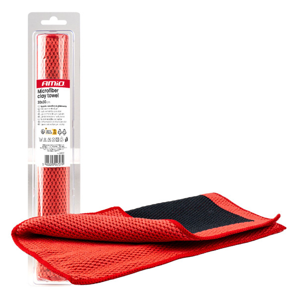 Mikropluošto rankšluostis  30 × 30 cm, AMIO-04727