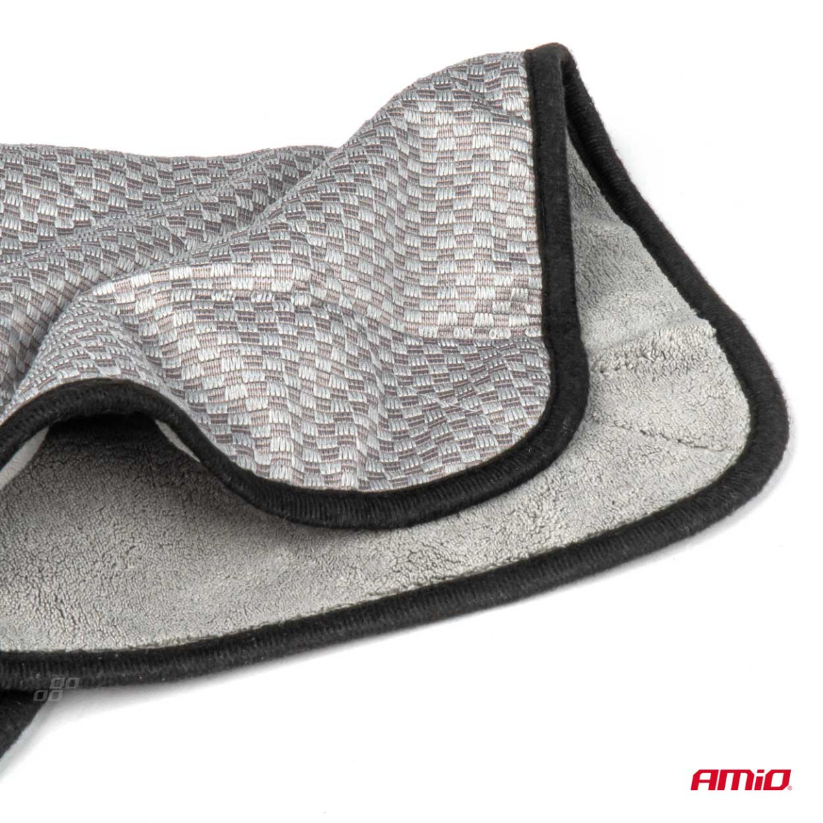 Mikropluošto šluostė „Wax&Shine“ 40x40 cm, 600 gsm, AMIO-03976